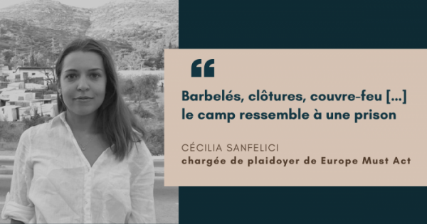 Nouveau camp fermé de Samos : « Barbelés, clôtures, couvre-feu […] le camp ressemble à une prison. » - Vues d'Europe