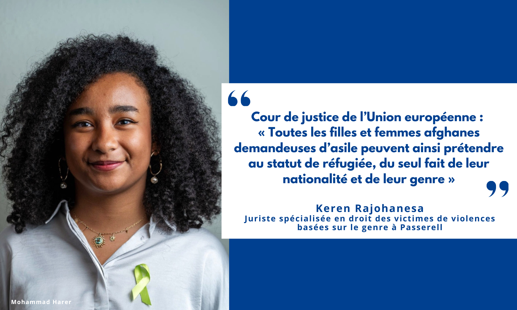 Cour de justice de l’Union européenne : « Toutes les filles et femmes afghanes demandeuses d’asile peuvent ainsi prétendre au statut de réfugiée, du seul fait de leur nationalité et de leur genre » - Vues d'Europe